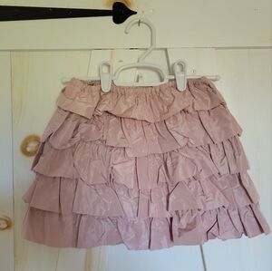 J.Crew Kids Pink Ruffled Girl's Skirt